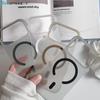 Матовое Жесткое Безрамочное Магнитное Для Magsafe Чехол Для iPhone 17 Air 16 15 14 Plus 13 12 11 17 Pro Max Полупрозрачная Тонкая Задняя Крышка