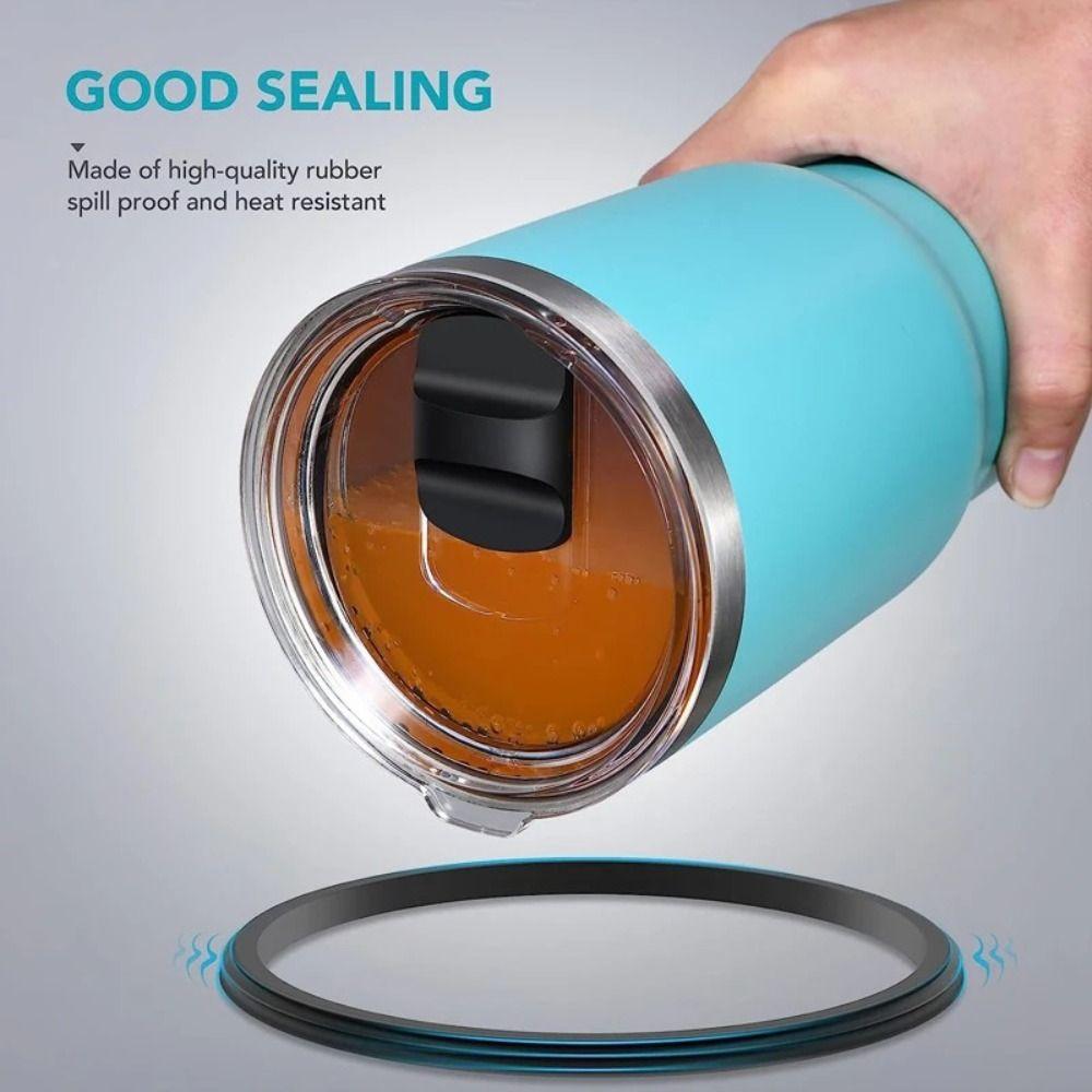 Compatible for Mugs Replacement Lids Magnetic Slider Tumbler Cover Water Bottle Cap Driving