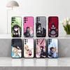 Чехол для телефона S-Shizuku K-Kuroe M-Marin Kitagawa Для Samsung S25,S24,S21,S22,S23,S30,Ultra,S20,Plus,Другие Мягкий Черный Чехол