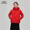Xuezhongfei Women's Short Hooded Down Jacket