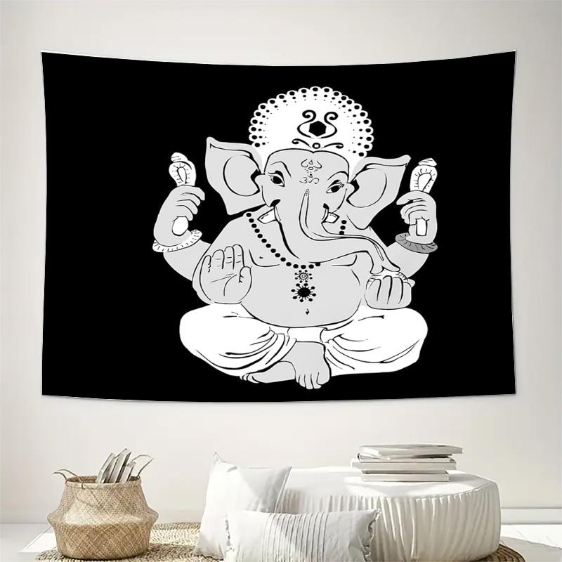 Boho Tapestry Wall Hanging Indian Mandala Art Decor Room Aesthetic Dorm Bedroom Living Room Home Textile Wall Art