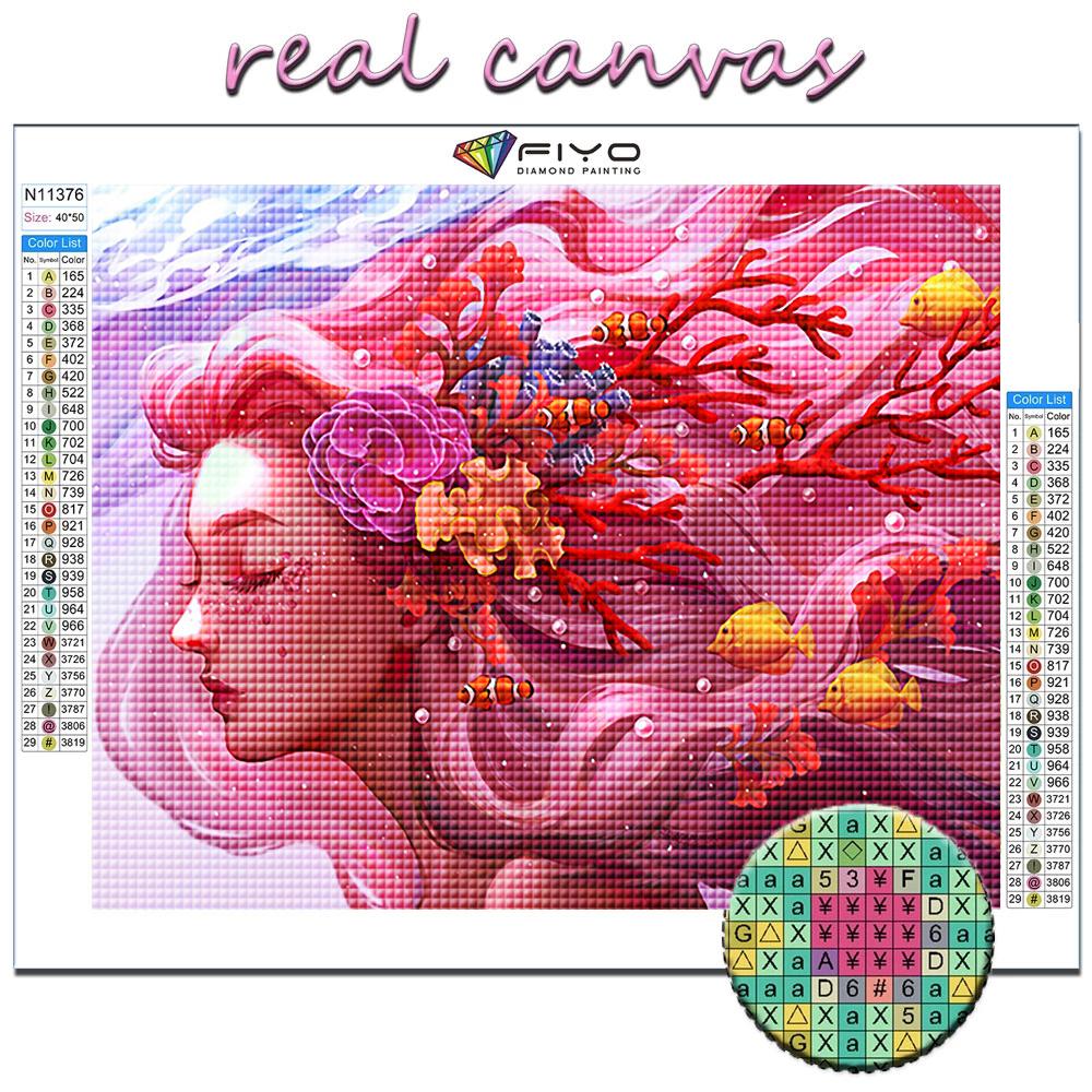 Полный 5D Diy Алмазная картина Мультфильм девушка Аватар 5D Алмазная картина