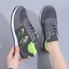 2024 Весна Новые женские дышащие сетчатые туфли на платформе Модные женские повседневные кроссовки на шнуровке Кроссовки для бега на открытом воздухе Женские теннисные туфли