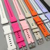 18 мм силиконовый спортивный ремешок для Garmin Vivoactive 4S 3S Мягкий ремешок для часов Venu 3S/2S/Forerunner 265S/255S Запасной ремешок Браслет