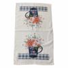 1Pc 41x64cm Thicken Flower Fruit Printed Cotton Kitchen Tea Towel Dish Cleaning Cloth Table Napkins Cooking Tool