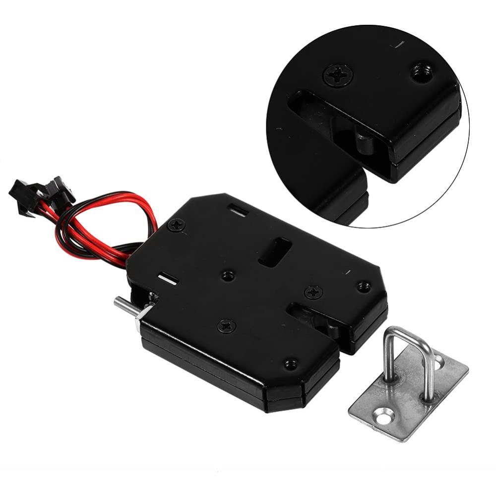 Copper Cabinet Electromagnetic Lock Carbon Steel Mini Electric Bolt Lock  Worker