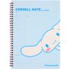 Sanrio Cornell Note Cinnamoroll, Blue, 1 Piece, a Popular Character In Korea