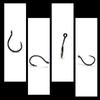 20PCS Carp Fishing Hook for Method Feeder Fishing Tackle Barbed Eyed Feeder  Fishing Hooks for Carp Hair Rig