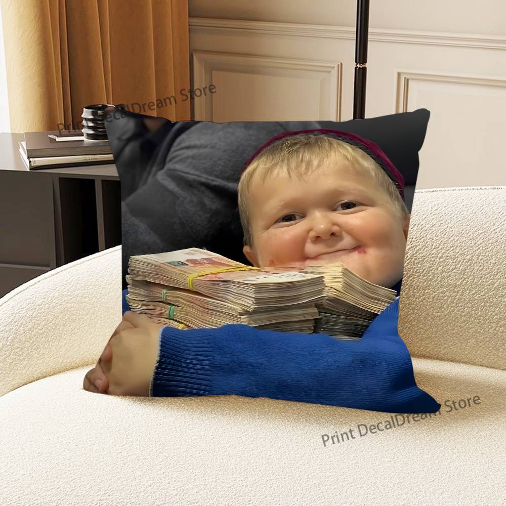Funny Hasbulla Magomedov Meme Cushion For Bedroom Car Coffee Shop Room and Living Room Sofa Decorative Pillow Cover Case
