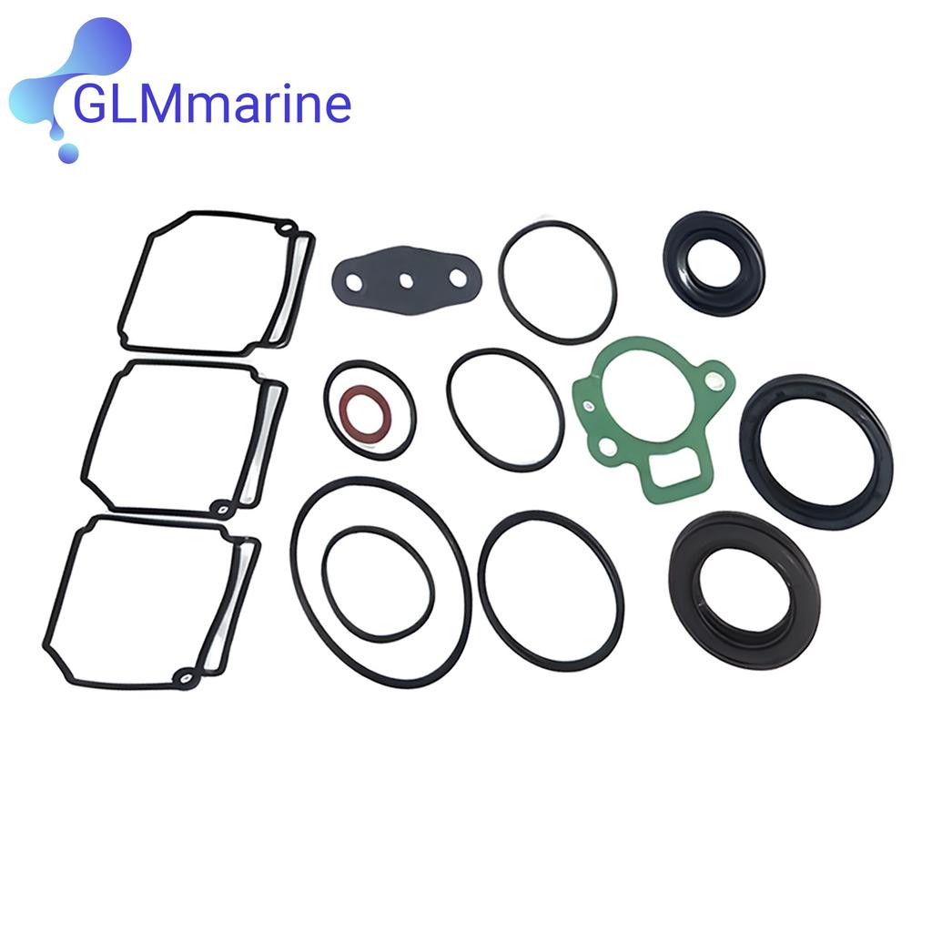 Power Cylinder head Gasket Kit 6H3-W0001-02 for Yamaha 2-Stroke 60 70 HP 3 Cyl C70 P60 Outboard 6H3-W0001-02-00 Sierra 18-99176