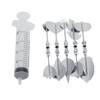 3D Gelatin Jelly Molds Stainless Steel DIY Pudding Art Needle Syringe Cake Decorating Tool(N)
