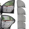JANLOFO Car Screen Door, 4 Pieces, Insect Repellent Net, Car Screen Door, Sleeping In