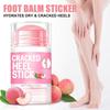 40g Peach Foot Cream with Coconut Oil Moisturizing Foot Cream for Cracked Feet - Foot Care for Men and Women