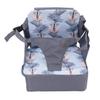 Travel Toddler Booster Seat Waterproofing Foldable Portable Compact Baby Booster Cushion with