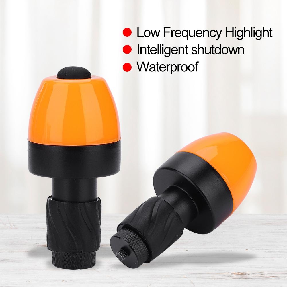 1 пара светодиодных фонарей на руль велосипеда, сигнальная лампа поворота