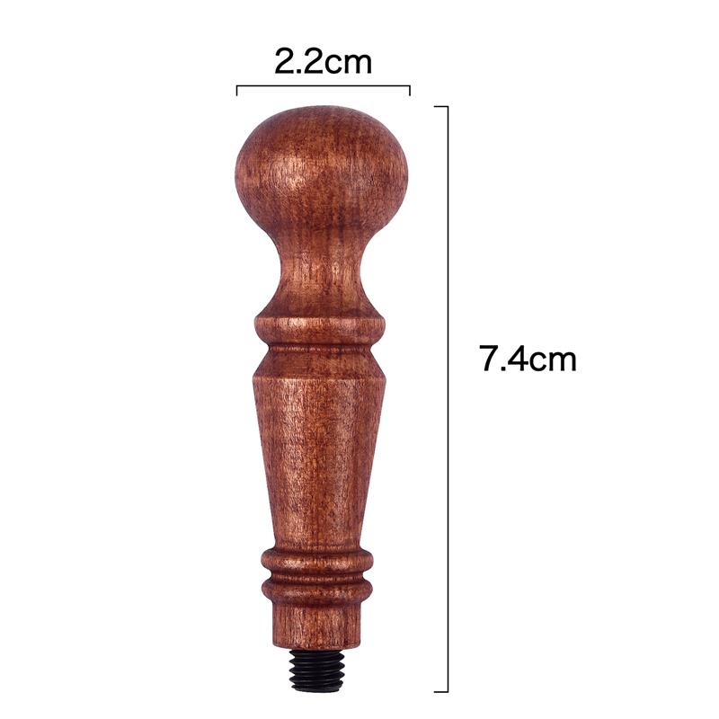 Replacements Long And Short Pear Wood Handles For Stamp Scrapbooking Stamps Wax Seals Tools And Accessories