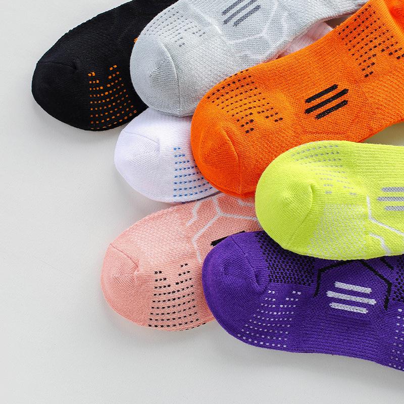 Mesh Thin Breathable Sports Socks Unisex Men Women Fitness Gym Running Socks High Quality Soft Cotton Outdoor Sports Short Socks