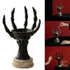 Skeleton Hand Candle Holder Mysterious Tealight Candlestick Table Centerpieces Decors for Home and Halloween Parties