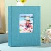 Slip-in Photo Album Linen Cover 28 Pages 56 Pockets 4x6-Inch Wedding Travel Baby Shower Kids Family Anniversary Picture Collection Book