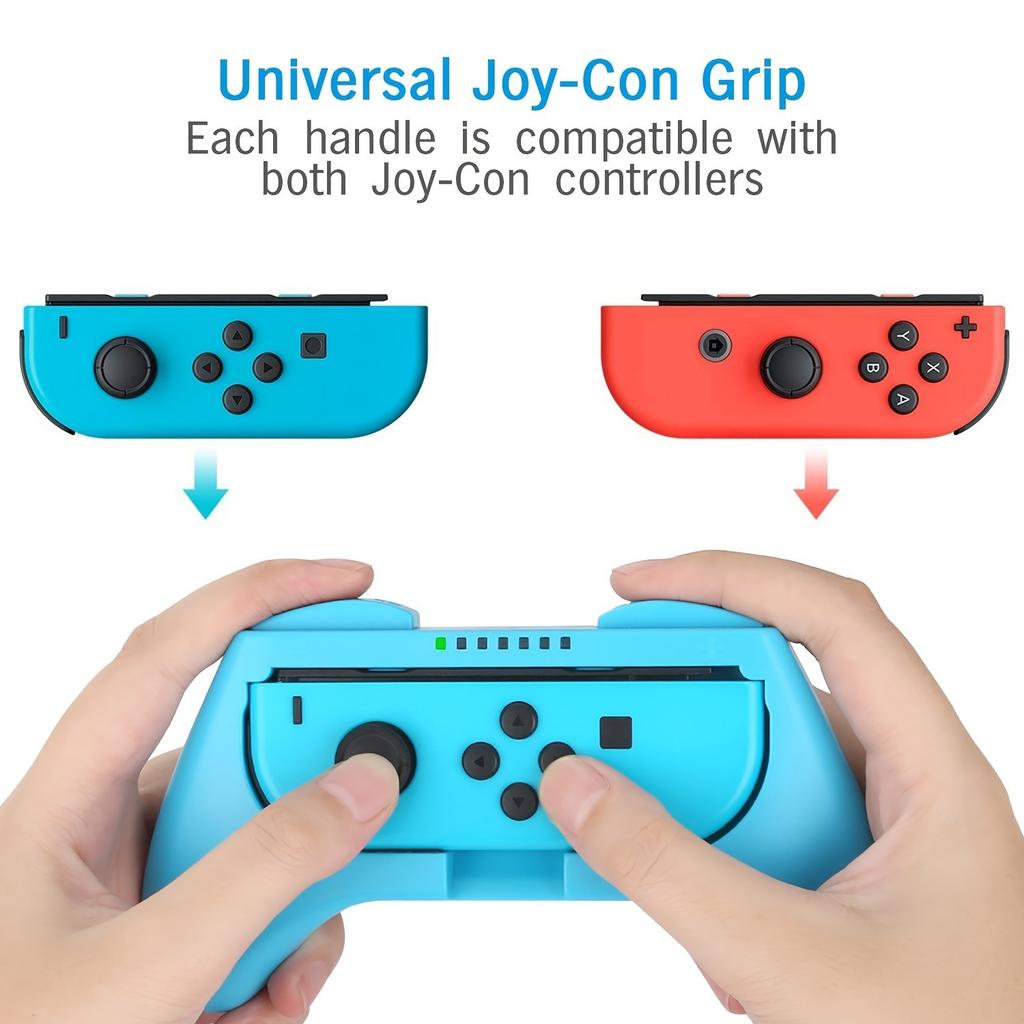 2-piece Switch for Nintendo Using Joy Con Grip Switch Controller Joy Con Grip Accessories Grip Switch Game Controller