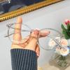 Transparent Computer Glasses Frame Women Men Anti Blue Light Round Eyewear Blocking Glasses Optical Spectacle Eyeglass