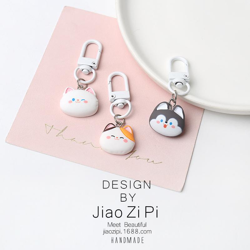 Japanese Cute Kitten Keychain Pendant - Versatile Daily Bag Charm