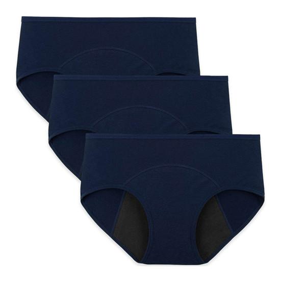 Низкая талия, высокая эластичность, водонепроницаемый слой, хлопок, промежность, менструальные трусы женские, герметичные, физиологические, менструальные, однотонные трусы