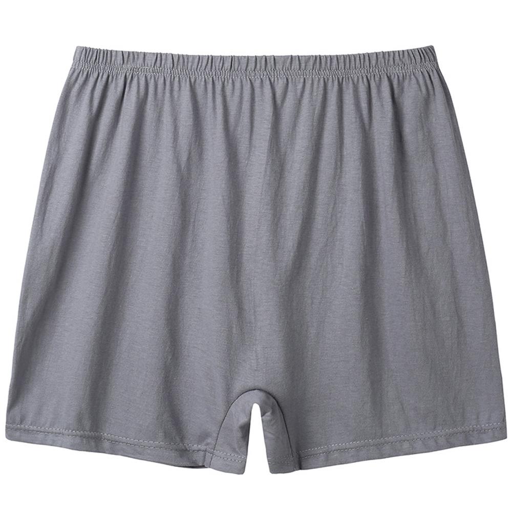 Men's Boxer Pants Solid Color Classic Cotton Underwear Comfortable Breathable Corner Pants