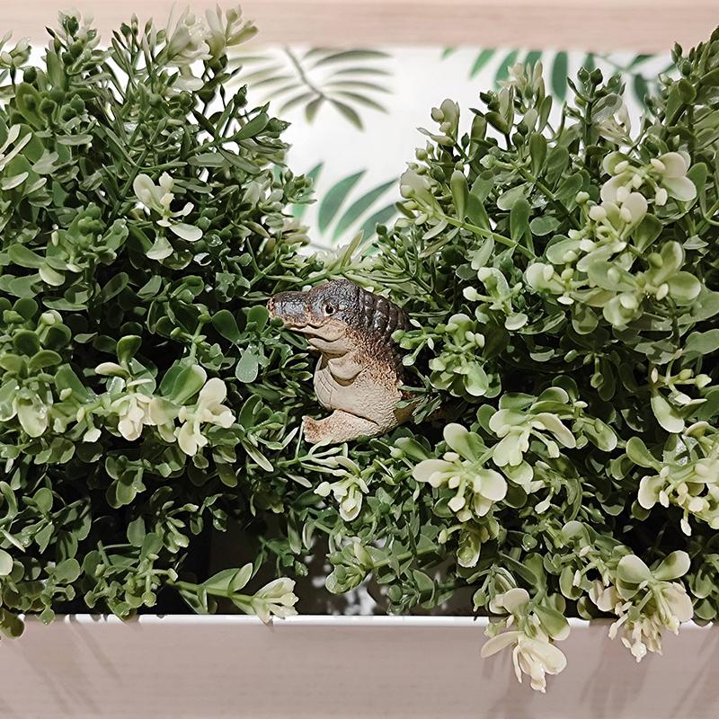 Boutique Sand Tea Petting Little Crocodile Tea Pet Ornaments Handmade Tea Ceremony Tea Play Teatable Gift Collection