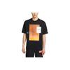 Why Not? Casual Sports Print Short Sleeve T-Shirt Men Tops Black DC3248-010