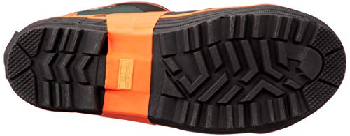 Okamoto Wild Wolf Safety Boots with Steel Toe Cap and Puncture Resistant Plates, RMT-73043, Men's, Green, Size 25cm