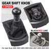 Для Seat Ibiza 2002 2003 2004 2005 2006 2007 2008 2009 2010 Car-Styling 5-ступенчатая ручка переключения передач с чехлом из искусственной кожи