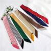 Skinny Long Hairband Bag Scarf for Women Fashion Neckerchief Hair Ribbons Scarves 6x90cm