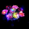 1Pc Durable Artificial Flower Handmade LED Vibrant Colors Ornament Artificial Flower Decoration Floral Ornaments Valentine's