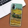 Van Gogh Oil Painting Phone Case For Xiaomi Redmi 10 10C 10A 9T 9C 9A 9 Prime 8 8A 7 7A 6 6A K20 K30 K40 Pro S2 Fundas Cover