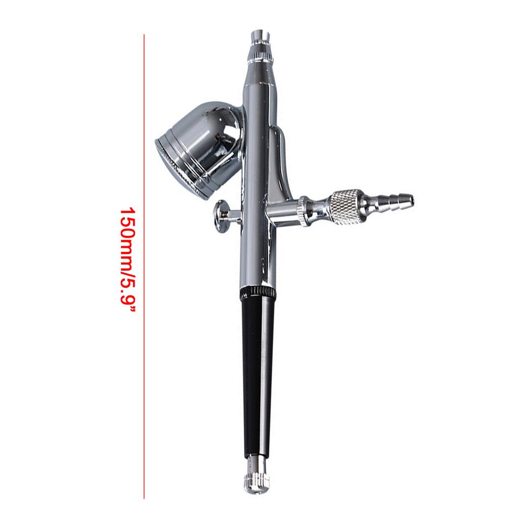 For Nail Art Cake Toy Models Gravity Feed Trigger Type Dual Action Airbrush Pen Replace Cup Airflow Adjustable Spray Gun