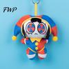 Plush Accessory for Pencil Case Clown Keychain Backpack Cute Stuffed Animal Keyring Soft Skin-friendly Mini Pendant Purse Charm Funny Gift Kids Women