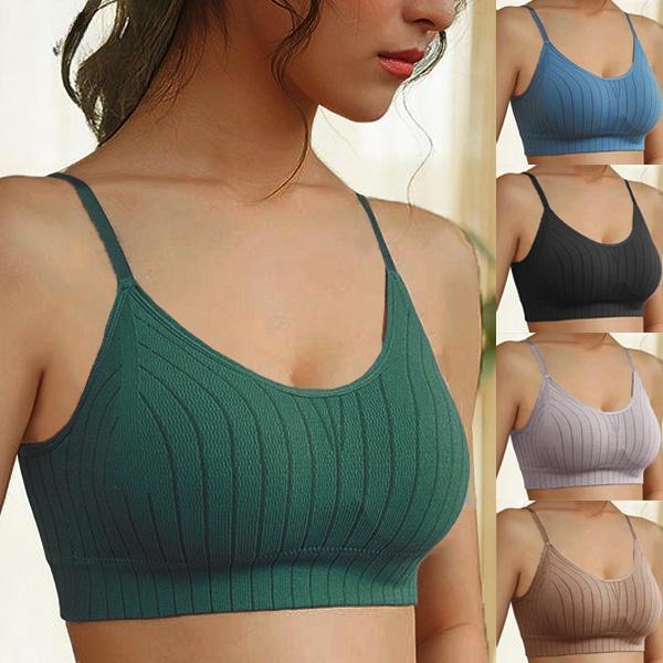 Women's Push-up Bra Elastic Gather Bra All-match Underwear Seamless Bra Wireless Solid Color Thickening Underwear