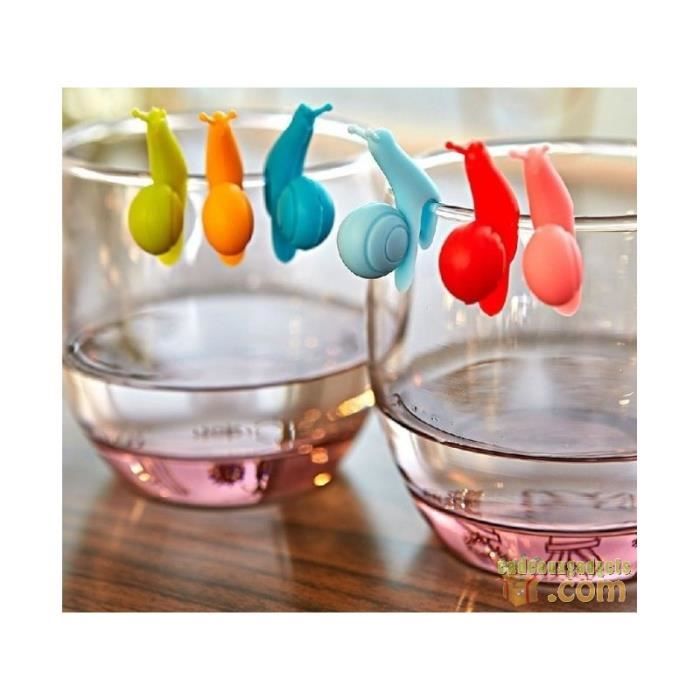 Подставка для чайных пакетиков Улитка (набор из 6)