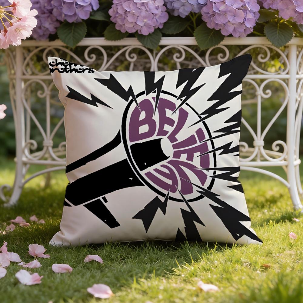 The C-Chemical B-Brothers Cushion Cover Home & Car Dual-Scene Pillow Cover: Reversible for Premium Comfort