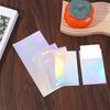 50Pieces Holographic Mailing Envelopes Rainbow Flat Foil Bags With Self Adhesive Seal For Courier And Gift Packaging