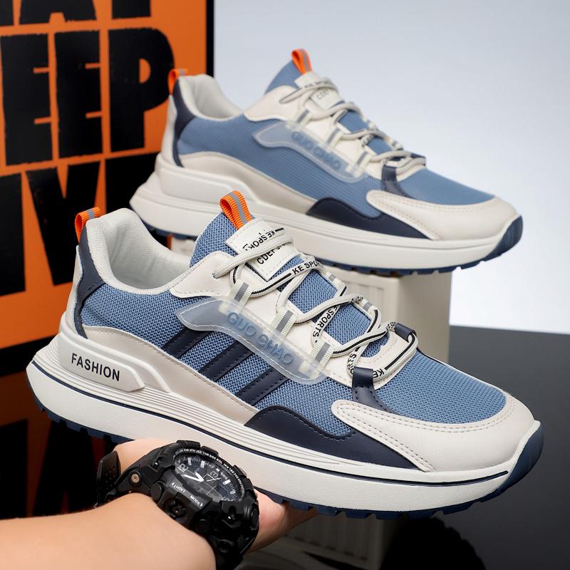 Новые модные мужские удобные туфли на все времена года для студентов, мальчиков, трендовые мягкие дышащие повседневные кроссовки для бега