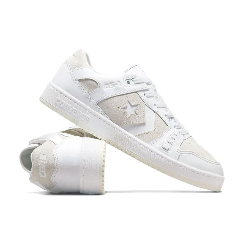 Converse Cons AS-1 Pro Нескользящие Низкие Кеды для Скейтбординга Унисекс Белый Рис