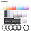 13s Square Gradient Full Color Filter Bundle Kit for Cokin P Series