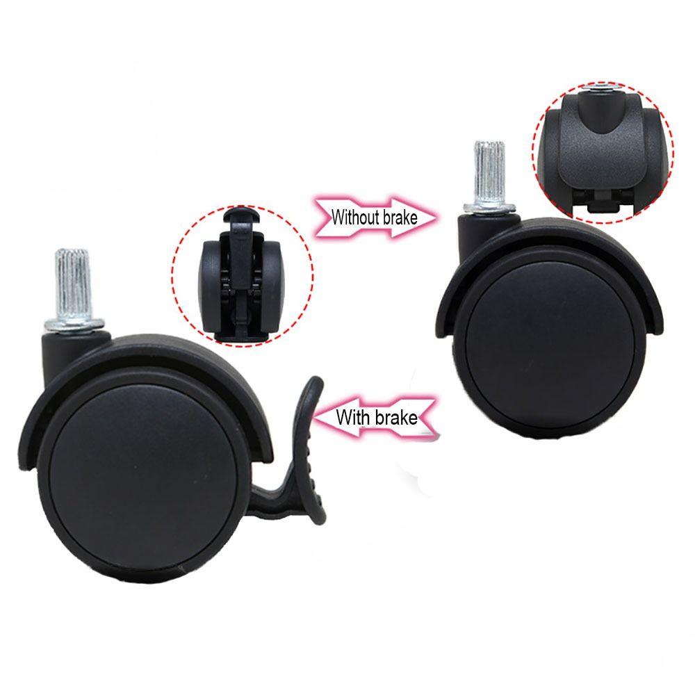 Запасные колеса Мебель Универсальные колеса с тормозами Офисное кресло Ролик Инструмент Ролик стула