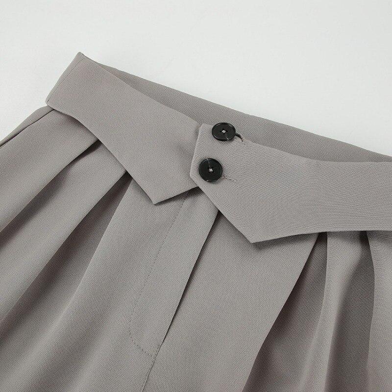 Летние прямые свободные повседневные брюки с высокой талией, модные женские осенние дизайнерские брюки, костюм, брюки для женщин, спортивные брюки Pantalon 28677