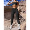 Европа и Америка 2025 Йога Лосины Ребристые Высокая Талия Перекрестные Леггинсы Для Упражнений Повседневные Штаны