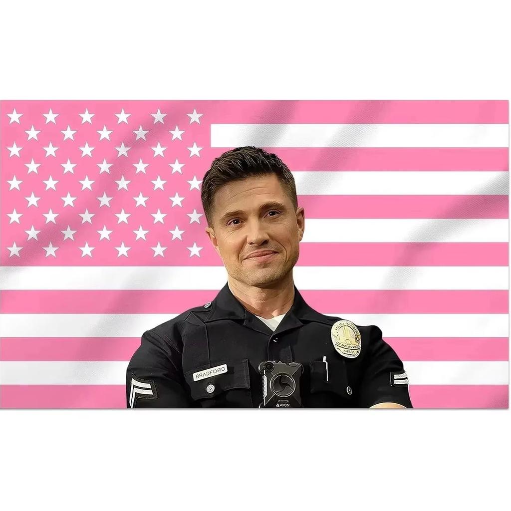 Настенное панно-гобелен Bradford Rookie Tim Flag для общежития, крыльца, уличного декора