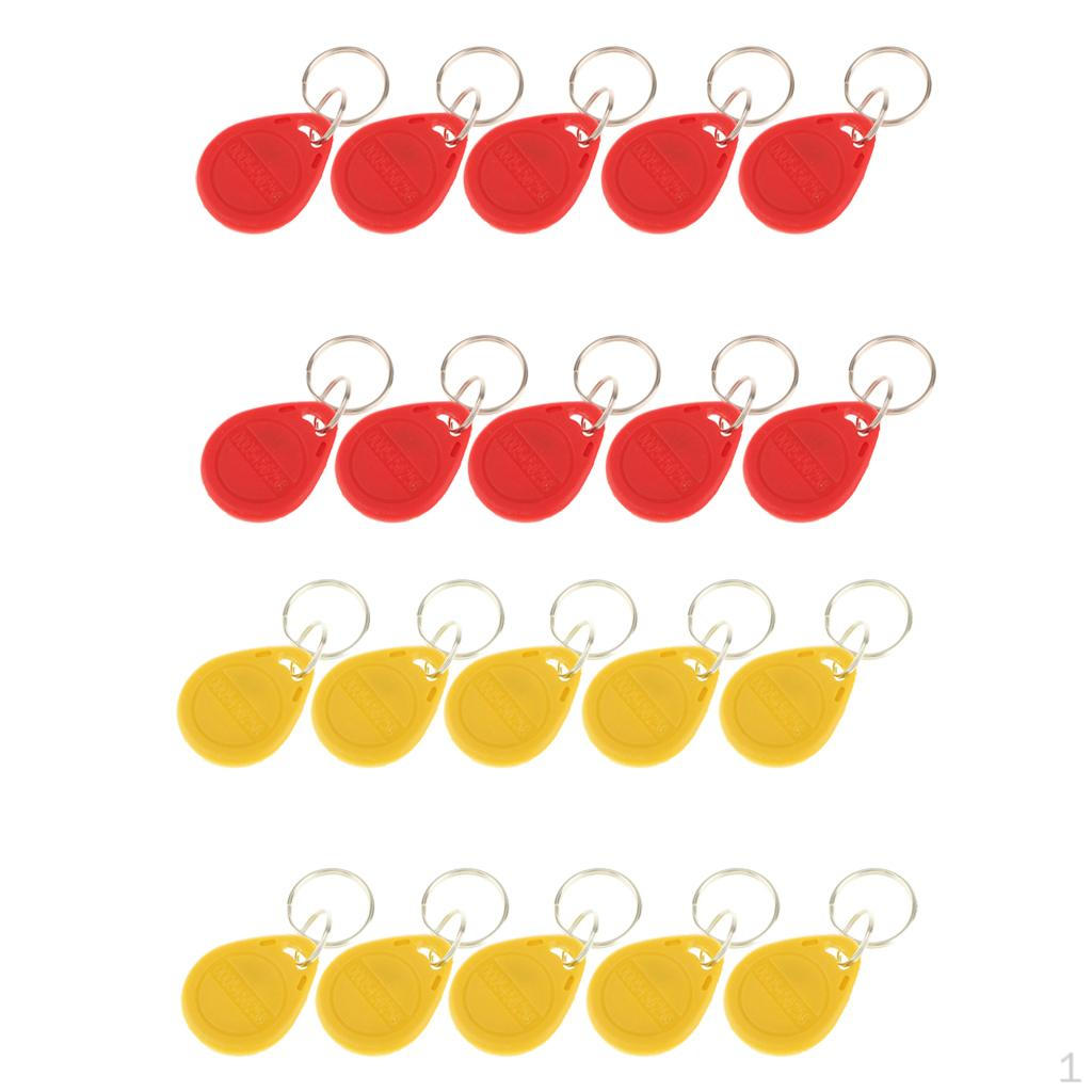 20 шт., 125 кГц, жетоны, брелки, система доступа