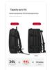 Мужской расширяемый рюкзак для деловых поездок: Большая вместимость для длинных и коротких расстояний